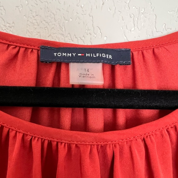 Tommy Hilfiger Rust Blouse - Picture 4 of 7